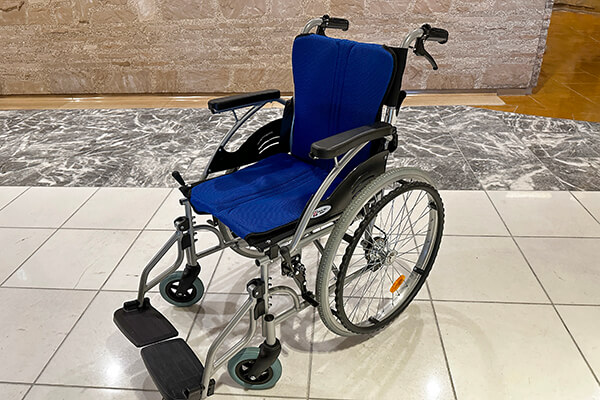 Wheelchair for in-hotel use